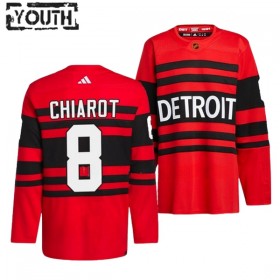 Lasten NHL Detroit Red Wings Pelipaita Ben Chiarot 8 Reverse Retro 2.0 Adidas 2022-23 Punainen Authentic